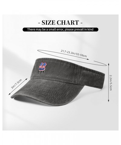 Letter U Sun Visor Hats for Women Men Sun Hat Vintage Golf Hat Adjustable Baseball Cap Deep Heather $13.62 Visors