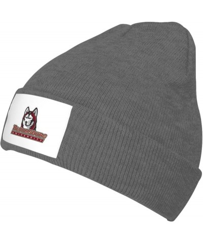 Bloomsburg University Logo Classic Warm Winter Knit Cap Fleece Lined Beanie Hat Deep Heather $9.84 Skullies & Beanies