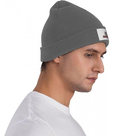 Bloomsburg University Logo Classic Warm Winter Knit Cap Fleece Lined Beanie Hat Deep Heather $9.84 Skullies & Beanies