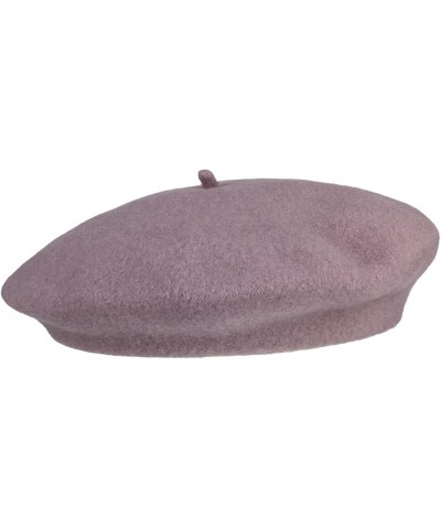 Beret with Cashmere Women/Men | Made in The EU Oldrose $33.33 Berets