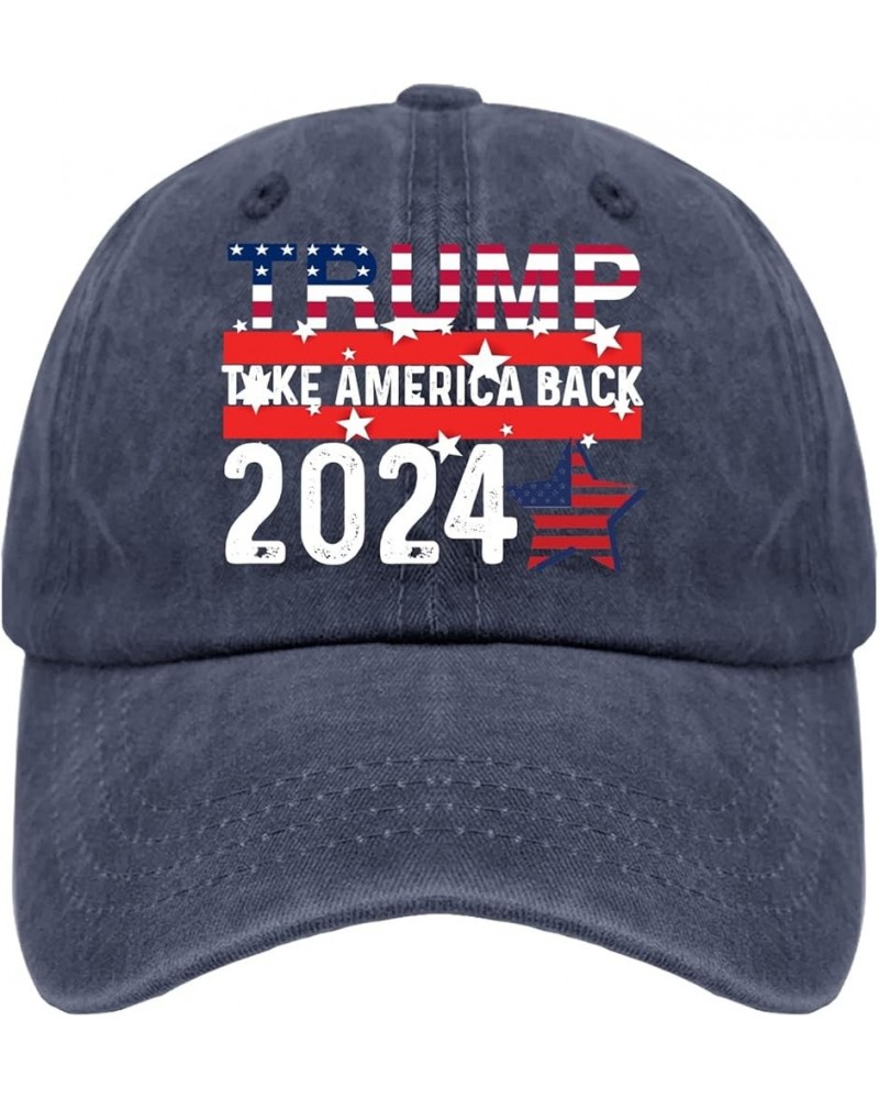 Womens Baseball Caps Trump Ball Cap for Women Sports Hats Breathable Trumps 2024 Visor Hat Navy Blue $10.62 Visors