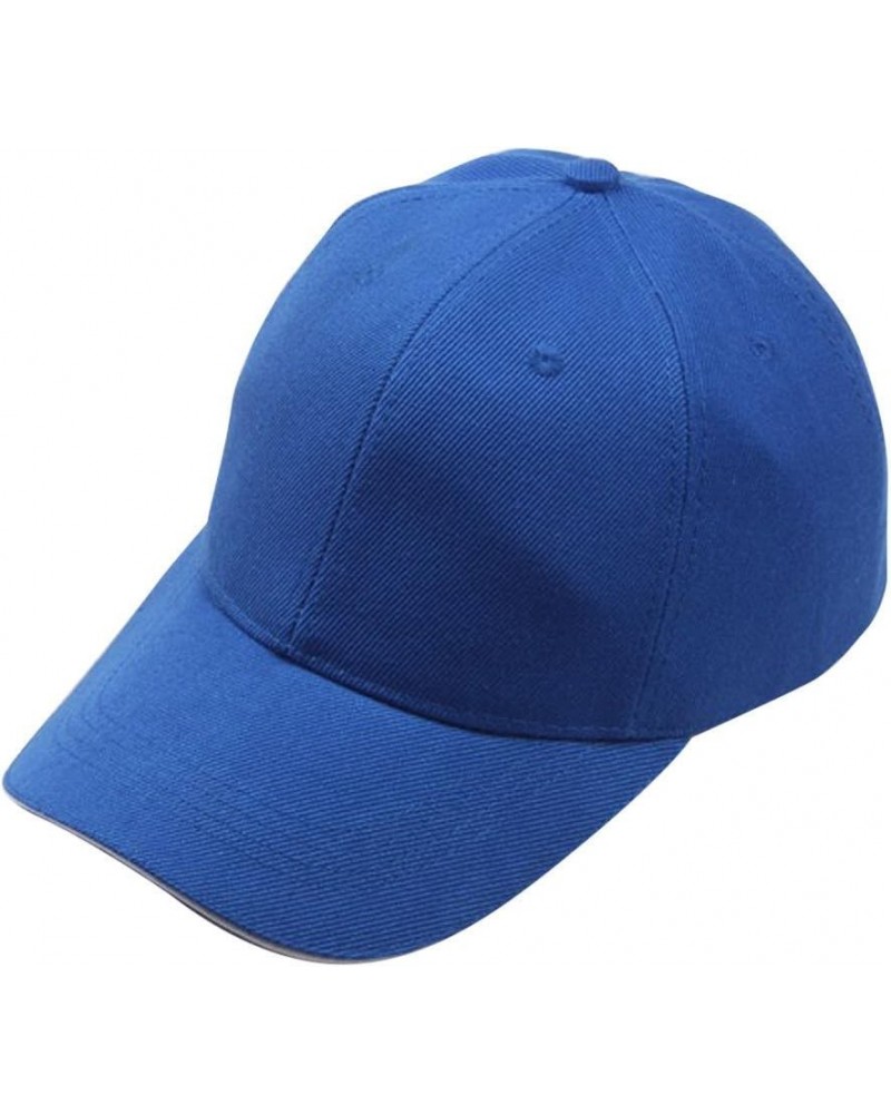 Adjustable Size Hats Men Women Plain Blank Trucker Cap Classic Low Profile Baseball Cap Vintage Distress Dad Hat Blue $6.42 B...