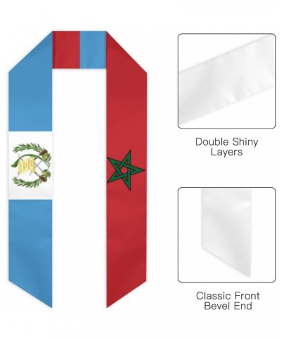 Guatemala Flag and Mexico Flag Graduation Stole 72 inches 2024 Graduation Sash Shawl White 3 $13.27 Scarves