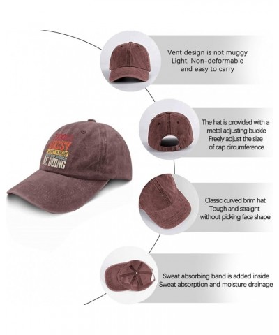 I'm Not Bossy I Just Know What You Should Be Doing Hat Funny Hats for Women Men Pigment Black Funny Hats Wine Red $11.72 Cowb...