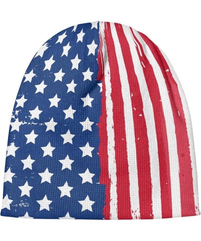 Ugly Christmas Knit Beanie Hat Winter Hats Soft Slouchy Warm Cuffed Beanie Hat Flag $12.59 Skullies & Beanies