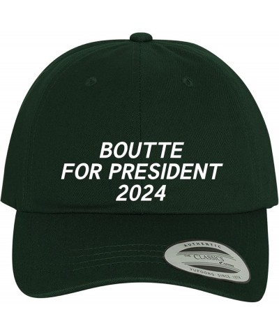 Boutte for President 2024 - Comfortable Dad Hat Baseball Cap Forest $15.97 Baseball Caps