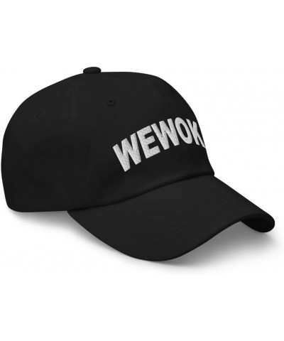 Wewoka Oklahoma Hat Wewoka Cap Embroidered Dad Hat Adjustable Strap Closure Unisex Black $23.99 Baseball Caps