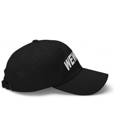 Wewoka Oklahoma Hat Wewoka Cap Embroidered Dad Hat Adjustable Strap Closure Unisex Black $23.99 Baseball Caps