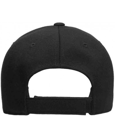 Pull Patch Flexfit Cap Adjustable 6 Panel Patch Attachable Black $13.44 Baseball Caps