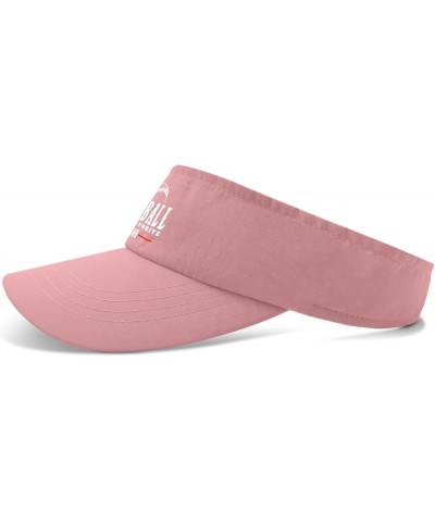 Baseball is My Favorite Season Cowboy Hats Sun Visor for Teens Sun Visor Uv Protection Sun Visors Pink $12.71 Visors