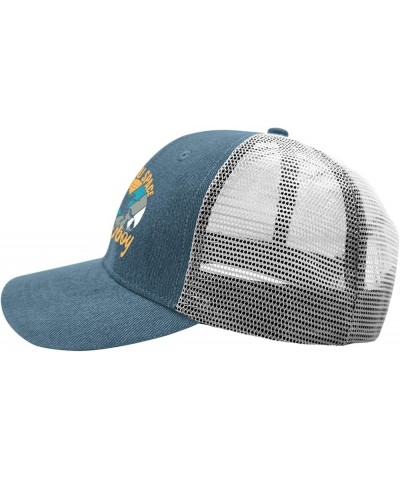 Dad Hat See You Space Cowboy- for Cowboy Lovers Baseball Caps for Men Graphic Caps Adjustable Skyblue $9.20 Cowboy Hats