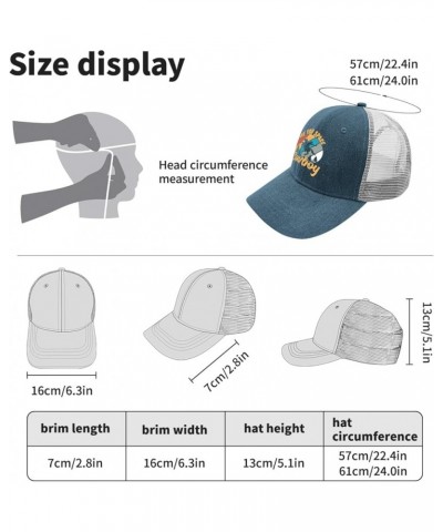 Dad Hat See You Space Cowboy- for Cowboy Lovers Baseball Caps for Men Graphic Caps Adjustable Skyblue $9.20 Cowboy Hats