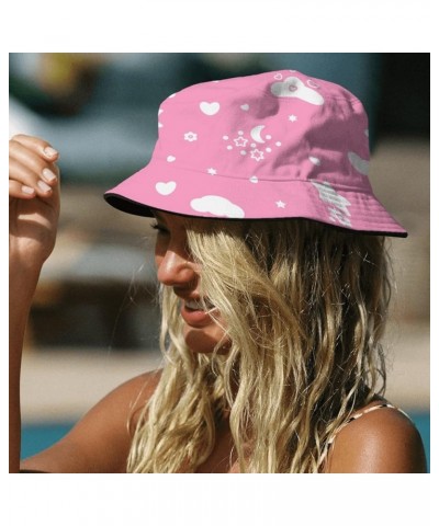 Funny Bucket Hat Bucket Hats Childish Flodable Womens Hat Camping Accessories for Vacation Must Haves Pale 1 $10.71 Bucket Hats