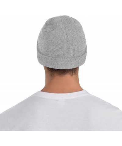 Beanie Soft Warm Skull Cap Winter Headwear Hat Knit Cuffed for Men Women Gray $10.06 Skullies & Beanies