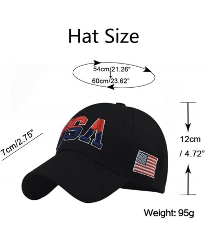 Women Men Summer Baseball Caps Flag Embroidery Color Patchwork Hat Relaxed Adjustable Mesh Back Sun Cap Black $8.13 Baseball ...