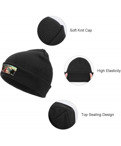 Our Lady of Guadalupe Virgin Mary Winter Hat Black Warm Skull Knit Hats Beanie Novetly Cap for Men Women Black62 $14.82 Skull...