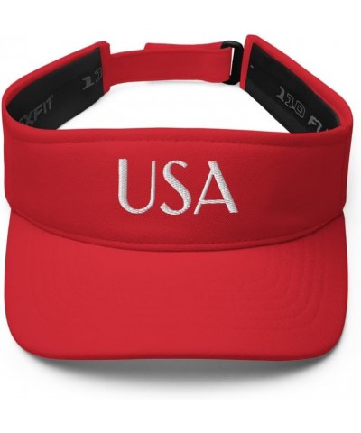 Visor USA Red $12.74 Visors