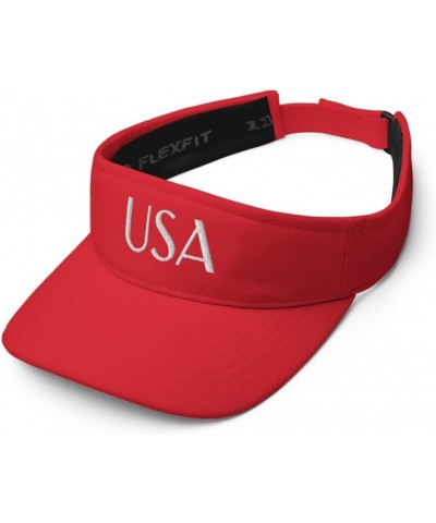 Visor USA Red $12.74 Visors