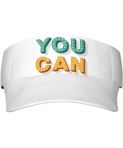 Custom Visor Hat for Men Women, Personalized Adjustable Visor Cap with Your Own Photo Name Logo Sandybrown $10.79 Visors