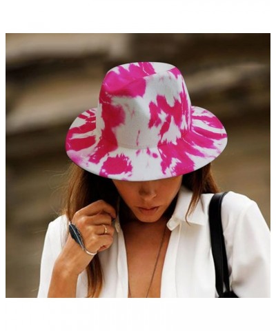 Sun Hats for Womens Wide Brim Womens Sun Hat, Foldable Roll up Cap Summer Large Brim Adjustable Hat Hand Woven Hot Pink $8.48...