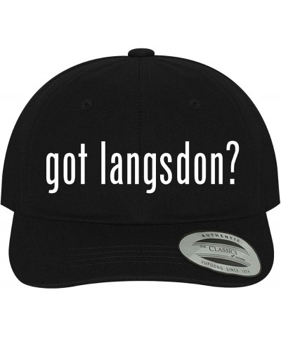 got Langsdon? - Soft Dad Hat Baseball Cap Black $16.69 Baseball Caps