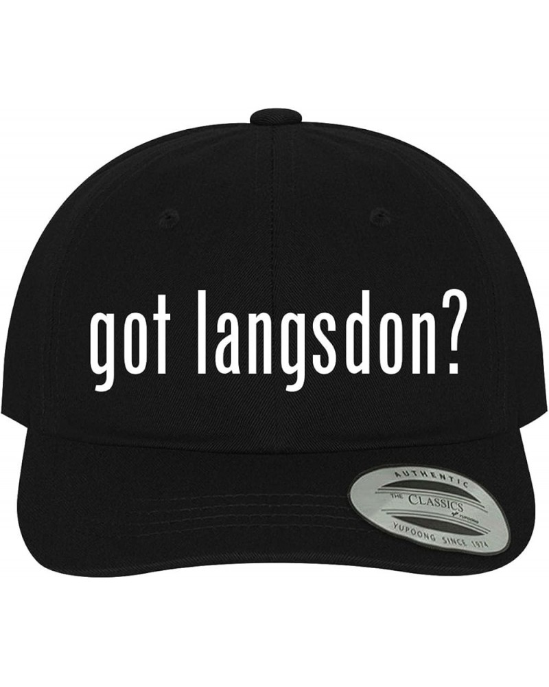 got Langsdon? - Soft Dad Hat Baseball Cap Black $16.69 Baseball Caps