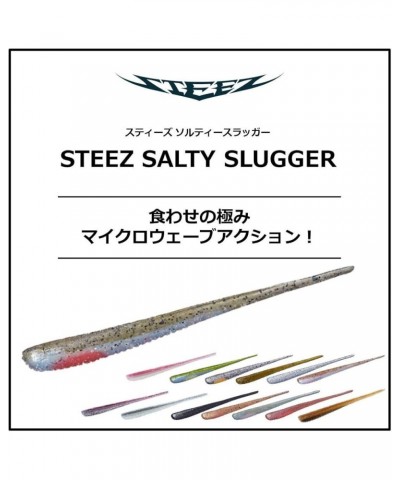 Daiwa Steez Salty Slugger Steez Salty Slugger 2.5/3.5/4.2 Bass Lure Purple Wakasion 3.5 inch $12.88 Headbands