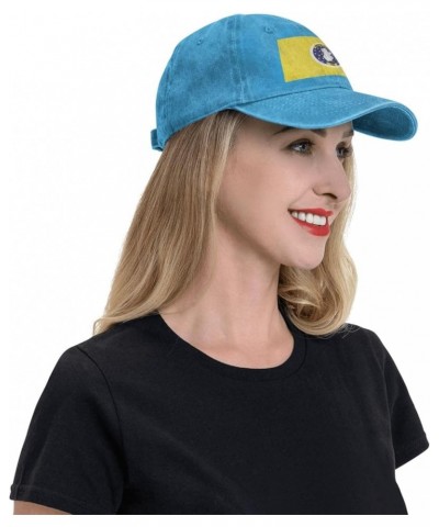 Flag of Somerset County, New Jersey Baseball Cap for Men Women Hat Vintage Cowboy Hats Adjustable Trucker Caps Blue $10.78 Ba...