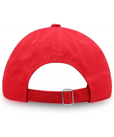 Atom Premium Dad Hat Embroidered Baseball Cap Electron Neutron Red $12.24 Baseball Caps