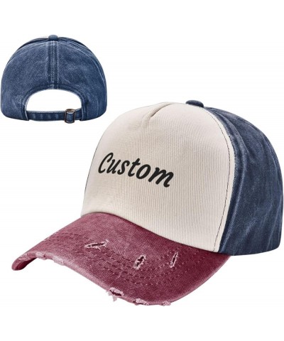 Custom Hat Deaign Your own Image/Logo/Text Custom Hats Custom Baseball Cap for Men & Women Cowboy Cap $7.99 Cowboy Hats