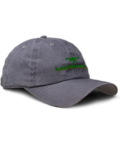 Soft Washed Baseball Cap Lesothosaurus Dinosaurs Cotton Dad Hats for Men & Women Grey Design Only $12.40 Baseball Caps