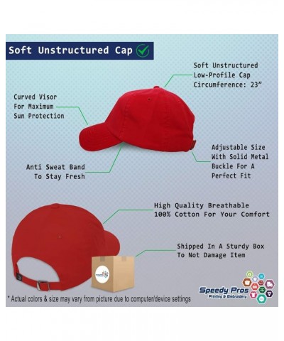 Soft Baseball Cap I'll Bring The Tickets Cotton Dad Hats for Men & Women Red $12.76 Baseball Caps