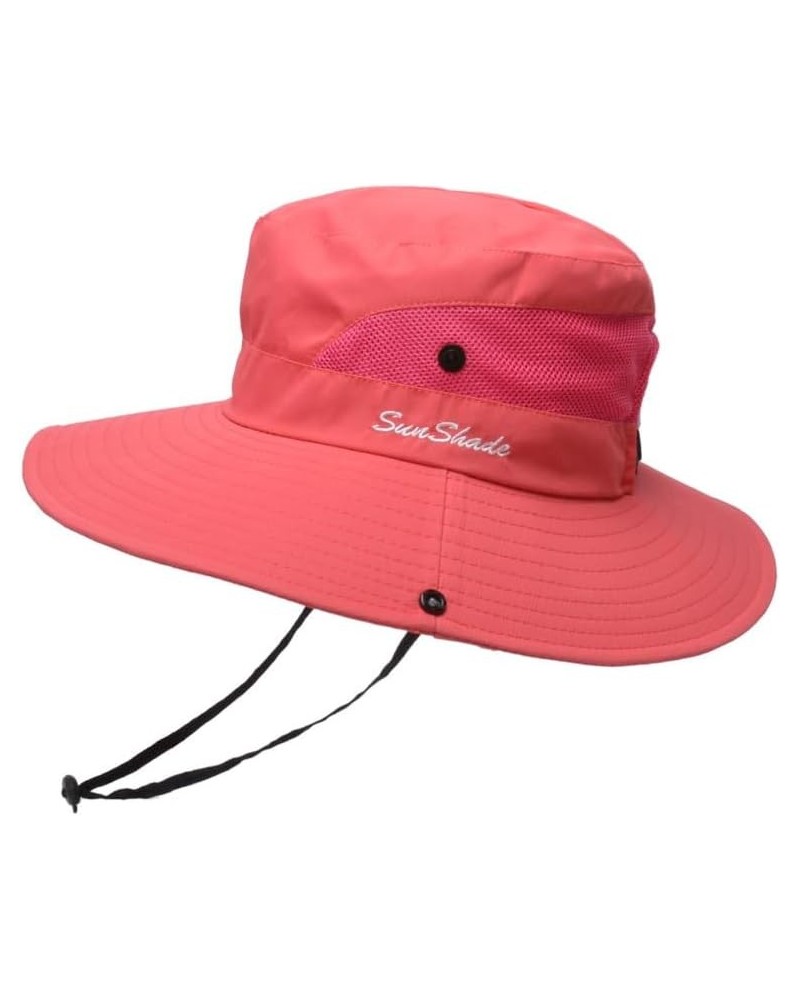 Women's Sun Hat Packable Summer UV Protection UPF 50+ Ponytail Hat for Beach Garden Fishing Hiking Travel 9 Polyester $7.59 S...