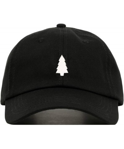 Forest Tree Baseball Hat, Embroidered Dad Cap, Unstructured Soft Cotton, Adjustable Strap Back (Multiple Colors) Black $11.51...