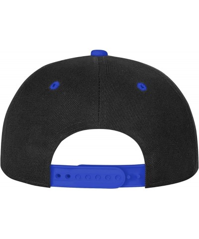 Flag Ho Chunk Baseball Cap for Men Women Snapback Hat Adjustable Flat Bill Hats Blue $10.38 Baseball Caps