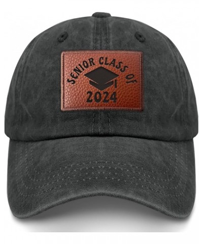 Senior Class of 2024 Ball Cap Trendy Golf Hats Gifts for Dad Who Like Engraved, Baseball Caps Suitable for Outdoor Allblack $...