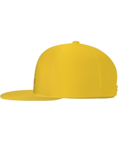 Vietnam CH-47 Chinook Unisex Flat Brim Visor hat Adjustable Baseball Cap Yellow $12.88 Baseball Caps