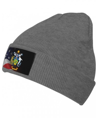 Coat of Arms Solomon Islands Cozy Knitted Beanie Hat - Stylish Winter Headwear Acrylic Ideal for All Ages Deep Heather $14.10...