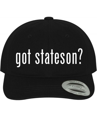 got Stateson? - Soft Dad Hat Baseball Cap Black $20.48 Baseball Caps