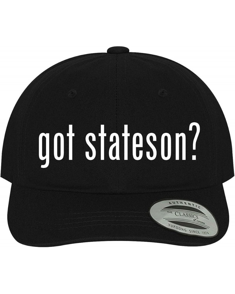 got Stateson? - Soft Dad Hat Baseball Cap Black $20.48 Baseball Caps