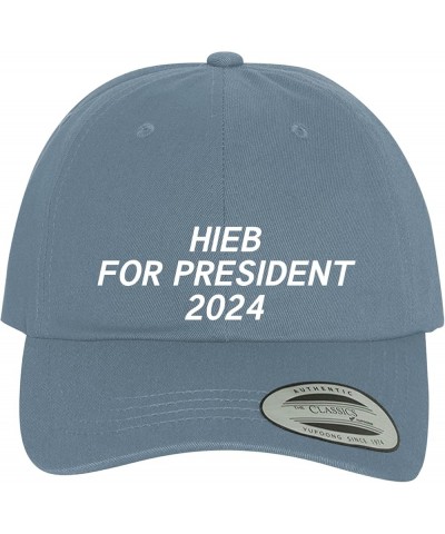 Hieb for President 2024 - Comfortable Dad Hat Baseball Cap Light Blue $15.97 Baseball Caps