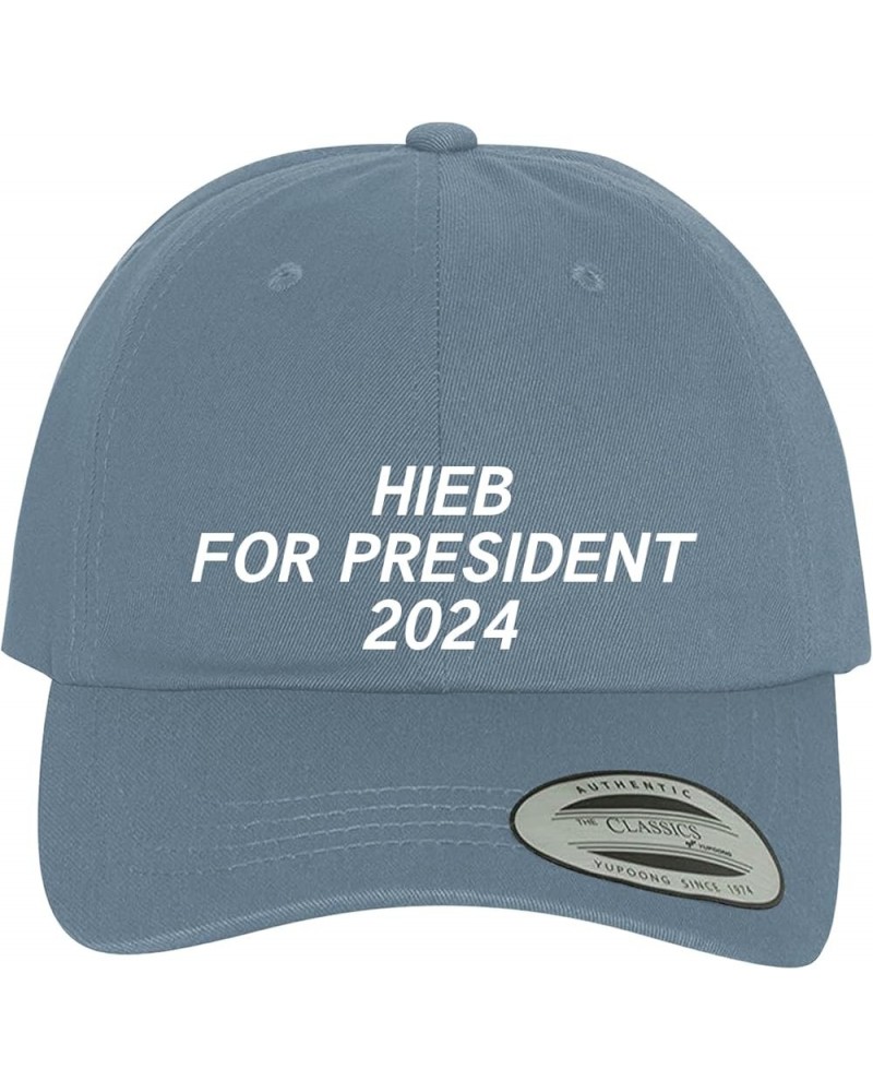 Hieb for President 2024 - Comfortable Dad Hat Baseball Cap Light Blue $15.97 Baseball Caps