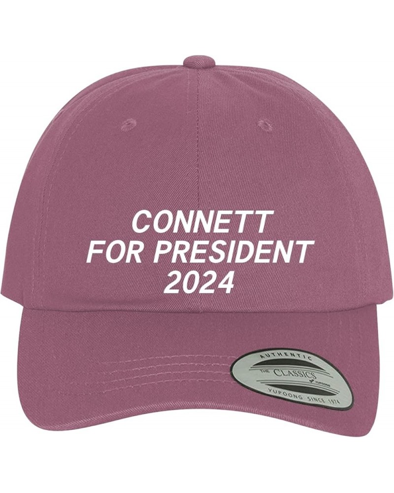 Connett for President 2024 - Comfortable Dad Hat Baseball Cap Pink $11.73 Baseball Caps