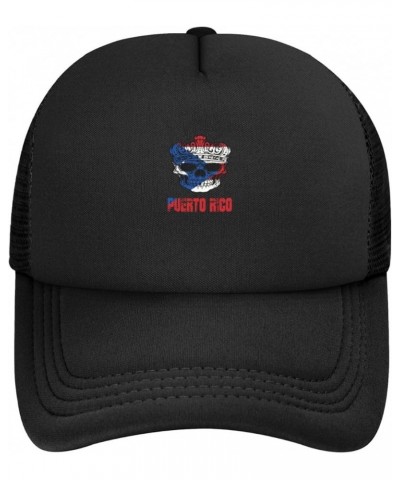 Dad Hat/Cap Mesh Baseball Cap Adjustable Trucker Hat Unisex Black $8.77 Baseball Caps