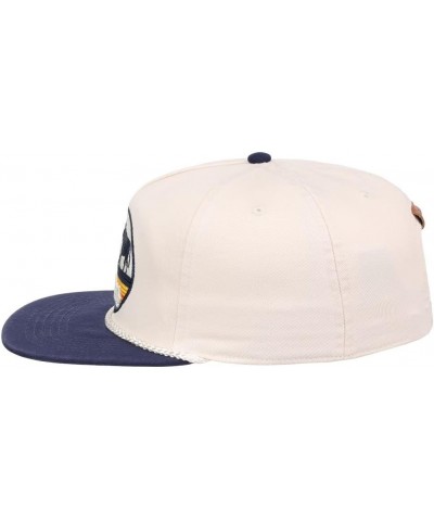 Texas State Patch Cap Hat for Men and Women Ivory/Blue $19.79 Baseball Caps