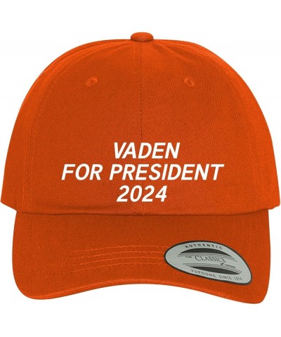 Vaden for President 2024 - Comfortable Dad Hat Baseball Cap Orange $14.34 Baseball Caps