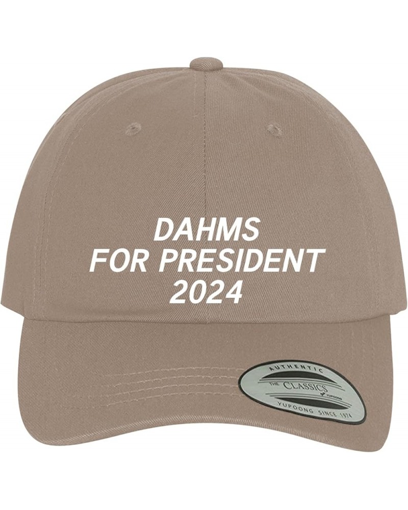 Dahms for President 2024 - Comfortable Dad Hat Baseball Cap Khaki $18.25 Baseball Caps