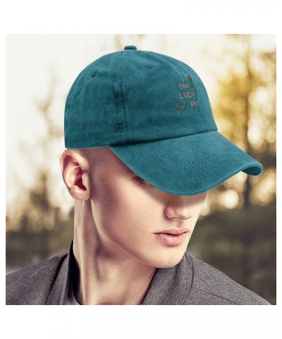 Baseball Hats for Women St Patricks Day Baseball Caps for Men's Retro Caps Quick Dry Cute and luckyy Sun Hat Cyan Blue $8.24 ...