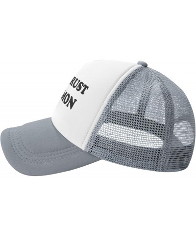 Never-Trust A Mormon-Trucker Hat Funny Hats Men Women Foam Baseball Caps Crazy Redneck Party Gifts Gray Funny Baseball Cap $1...