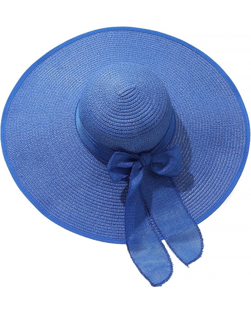 Beach Hats for Women, Wide Brim Sun Hat for Women UPF 50+, Sun Hat Gifts Birthday Easter 1-dark Blue $6.93 Sun Hats